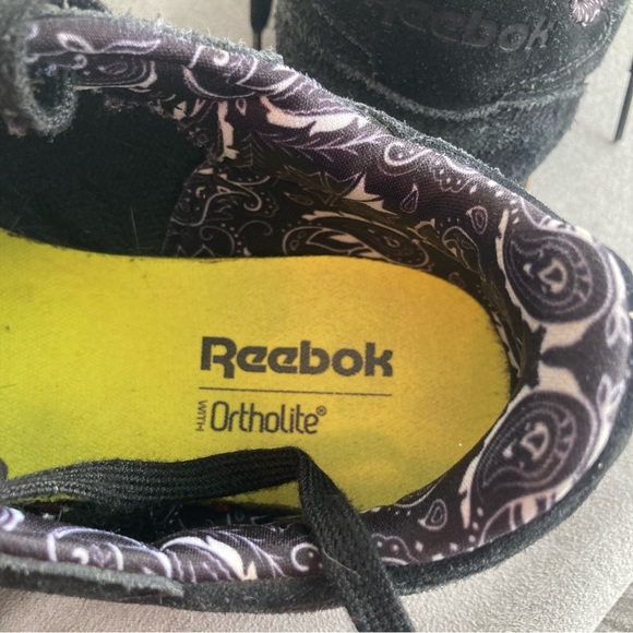 Reebok Shoes Reebok Classic Leather Tdc Paisley Suede Mens 6 Womens
